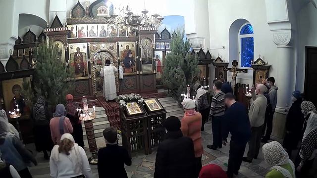 10.01.2021 Неделя по Рождестве Христовом.Правв.Иосифа Обручника,Давида царя и Иакова, брата Господн смотреть онлайн