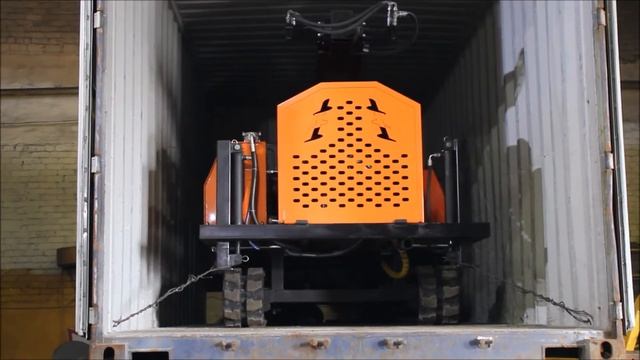 Отгрузка в Южно-Сахалинск. Буровая установка на гусеничном ходу SBU-60M от БурСпецТехники смотреть онлайн
