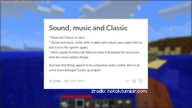 Wyznaczyć kierunek - Minecraft Alpha 1.1 - 1.2.6 (ost.) [Historia Minecrafta] смотреть онлайн