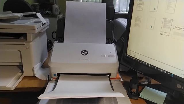 HP ScanJet Pro 2000 s2 смотреть онлайн
