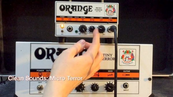 Orange Tiny Terror VS Micro Terror!