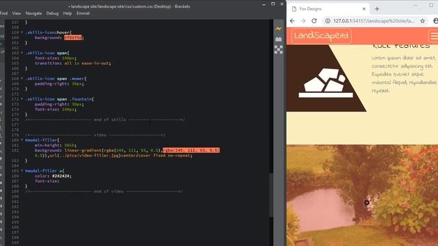 bootstrap 4 how to complete web site landscape video css смотреть онлайн
