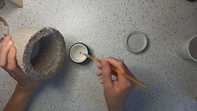 DİY: Горшок из бетона/ Подготовка грунта для суккулентов/ Concrete planter for succulents/ #3 смотреть онлайн