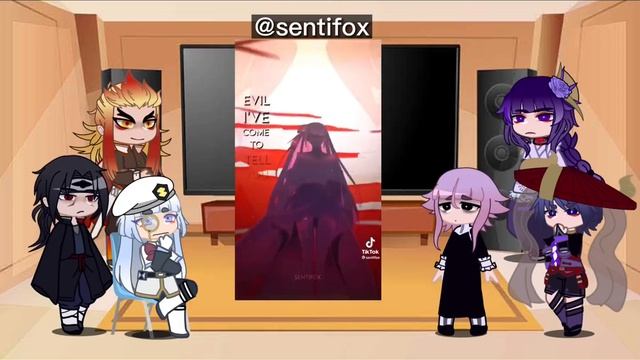 Fandoms react to Genshin impact, part 1, read description смотреть онлайн