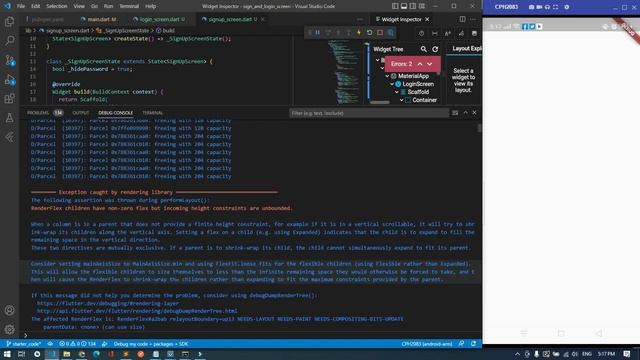 Sign and SignUp Screen UI in Flutter | Part 03 смотреть онлайн