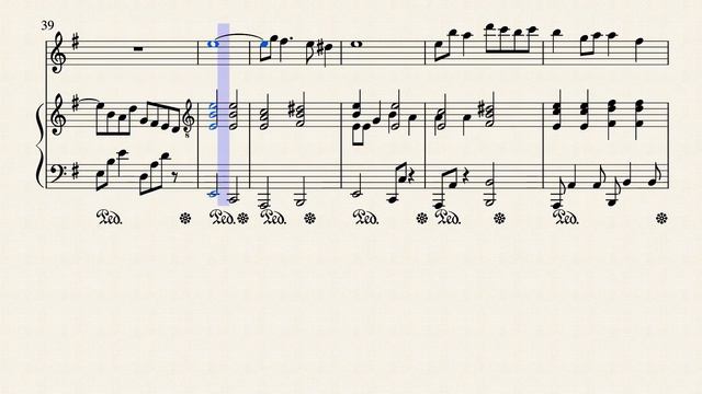 Nao Hiiragi - Requiem (Piano sheet music) смотреть онлайн