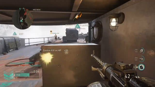 Call of Duty®: WWII hordepoint uss texas win 250 to 48 32 kills смотреть онлайн