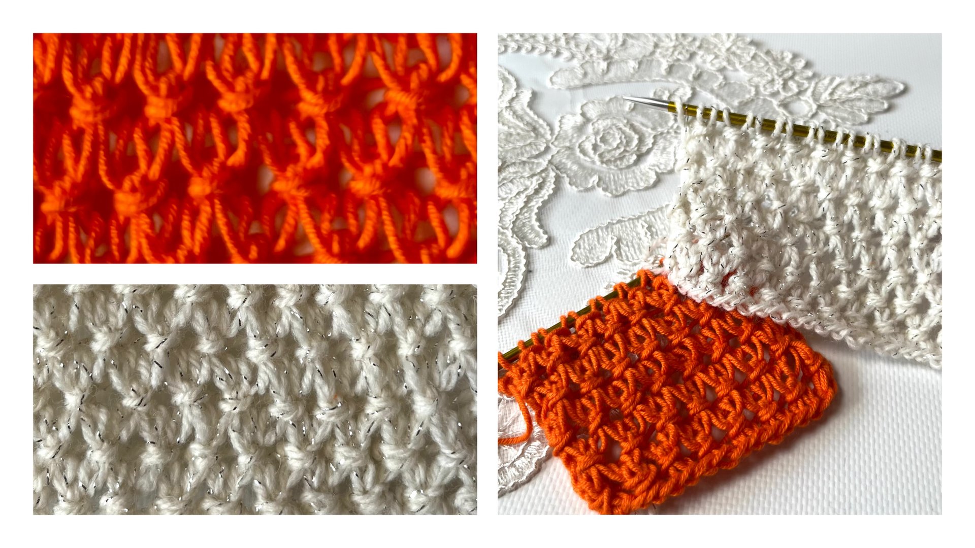 Ажурный узор с узелками😍 Это восторг👌 смотреть онлайн