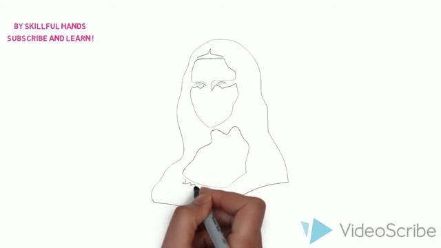 Speed drawing: Mona Lisa / Быстрое рисование. Мона Лиза смотреть онлайн