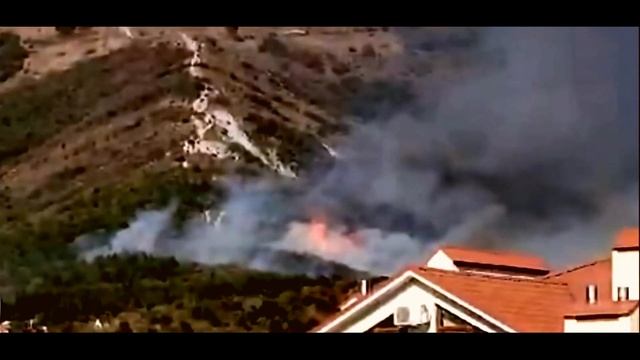 Геленджик горит лесной массив в районе мархотского хребта смотреть онлайн