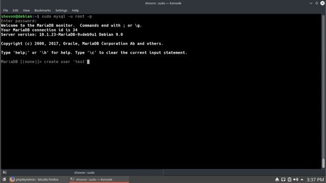 Install & Configure PHP7, MySQL/MariaDB, phpMyAdmin for PHP7 Web Development on Debian 9 смотреть онлайн