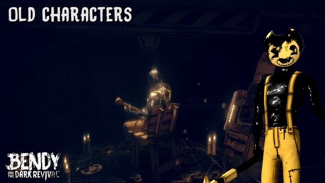 ВСЕ ОТСЫЛКИ К BENDY AND THE INK MACHINE В BENDY AND THE DARK REVIVAL смотреть онлайн