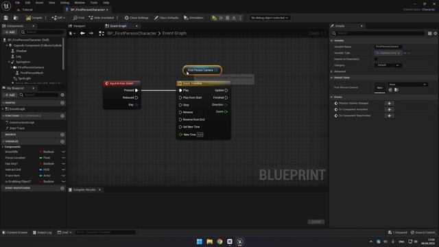 Уроки Unreal Engine 5 - Приближение камеры смотреть онлайн