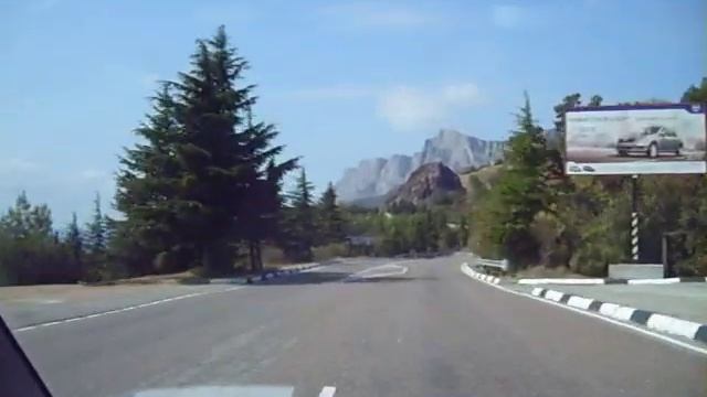 Шоссе Симферополь-Ялта-Севастополь 2008 год Украина. смотреть онлайн