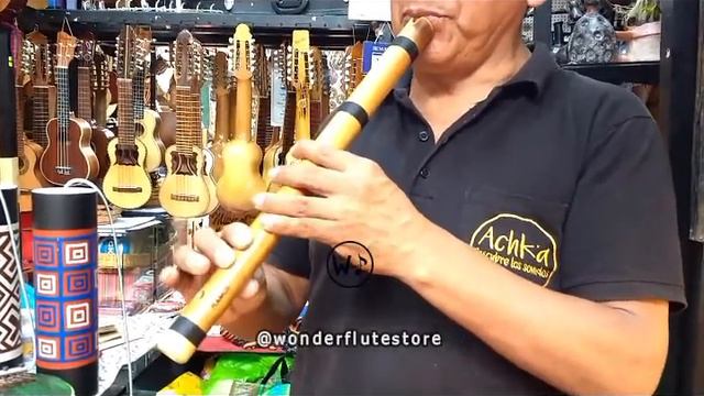 Quena Flute from Bamboo #peruvianmusic #flutelovers #fluteplayer смотреть онлайн