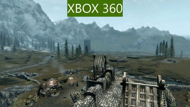 SKYRIM XBOX 360 VS XBOX SERIES X GRAPHICS COMPARISON смотреть онлайн