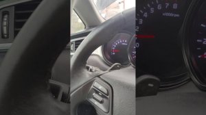 моргает чек на холодную kia ceed jd