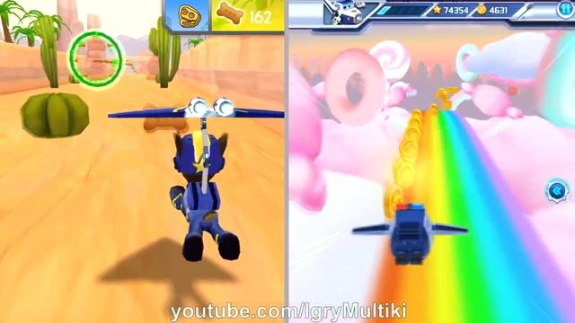 PAW Patrol Chase vs Super Wings Paul смотреть онлайн