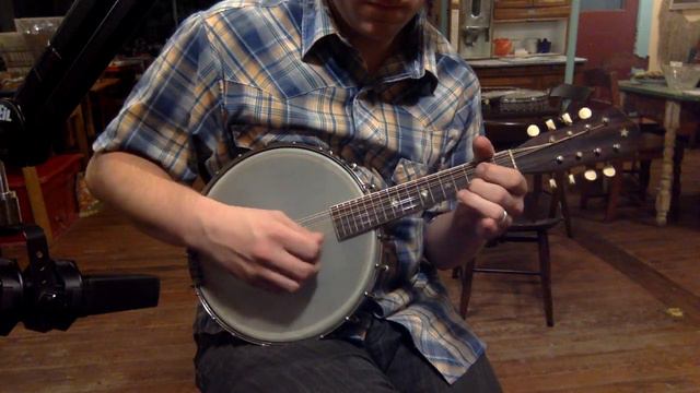 1910s Oscar Schmidt-made banjo mandolin смотреть онлайн