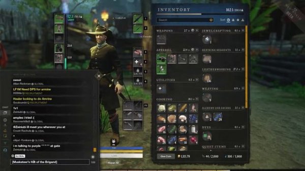 How To Link items In The Text Chat New World - How To Post Items In Text Chat New World