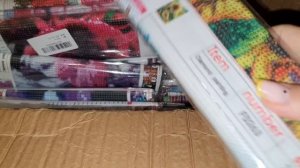 ЯЩИК Алмазной вышивки по 3 $ ! Распаковка. Заказ с Aliexpress. Инна Даниш
