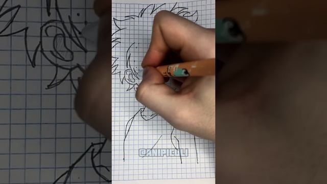 Как нарисовать Киллуа