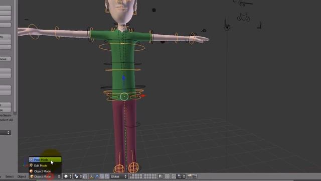 How to Show Rig Properties Panel fom a Blend Swap VMComix Character in Blender смотреть онлайн