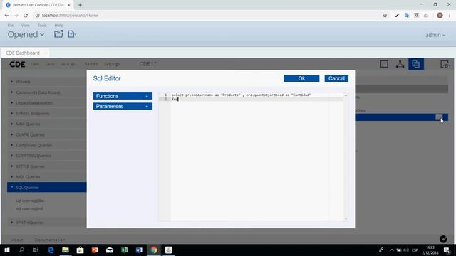 Pentaho Bi server CDE Simple смотреть онлайн
