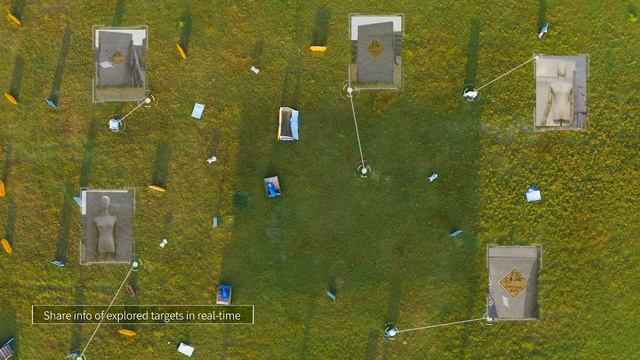 Coordinated multi-robot dog exploration in unknown environment смотреть онлайн