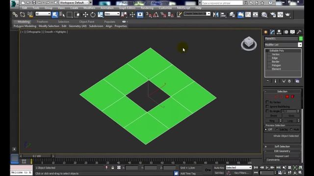 4 способа создания полигонов в 3Ds Max смотреть онлайн