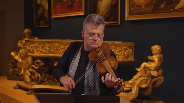 Peter Sheppard Skærved plays The Met’s Nicolò Amati violin смотреть онлайн