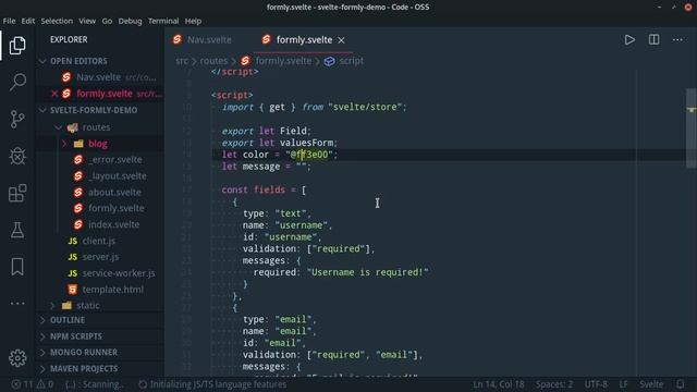 Svelte Formly and SSR in Sapper js смотреть онлайн