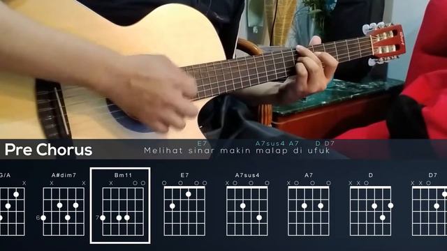 Goodbye Don't Cry - Noh Salleh(IGTV version Chord tutorial) смотреть онлайн