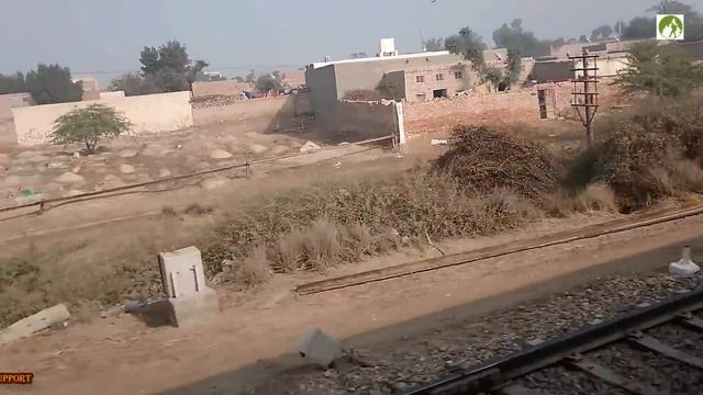 Pakistan Travel by Train Bahawalpur To Sadiqabad Journey смотреть онлайн