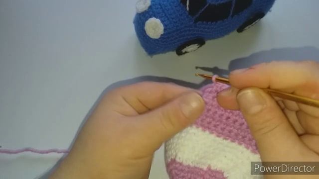 Амигуруми машинка крючком