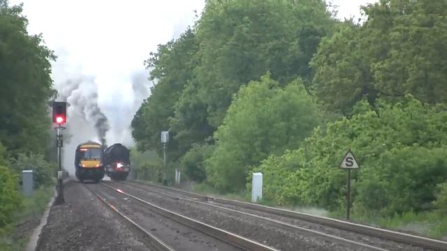 The Britannia Banker storms the Lickey Incline! 29/05/10. Lizzie and 9600!! смотреть онлайн