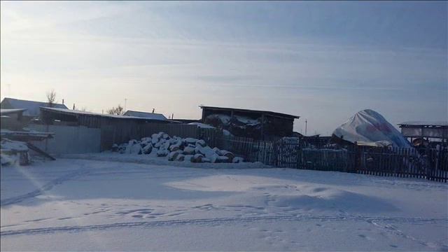 Хутор. Много снега и простора.. смотреть онлайн