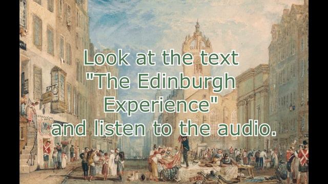 Spotlight 6. The Edinburgh Experience.