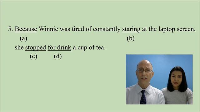 English Proficiency Exam Tutorial Error Recognition Part 1 смотреть онлайн