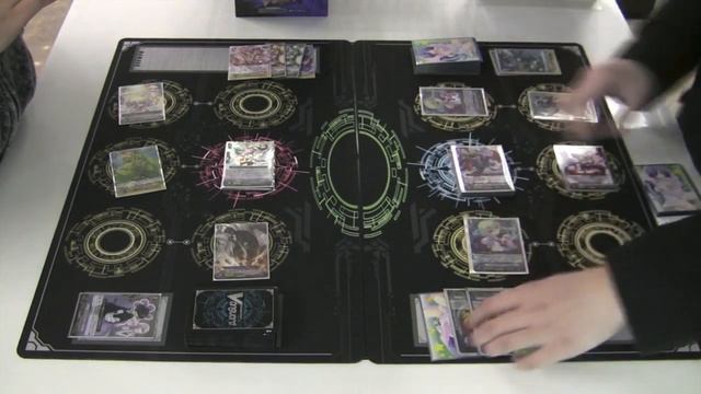 Cardfight! Vanguard: rpgcaster (Oracle Think Tank) vs Aya Kyunik (Palemoon) смотреть онлайн