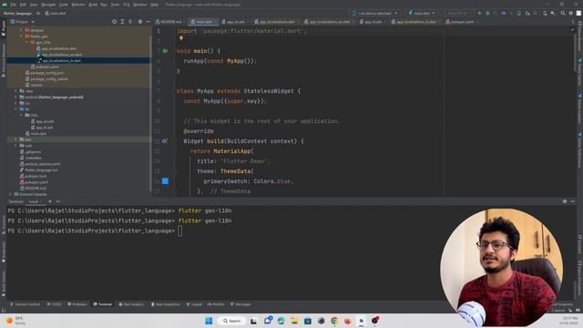 Flutter localization - Implement Multiple language in flutter app - Internationalization смотреть онлайн