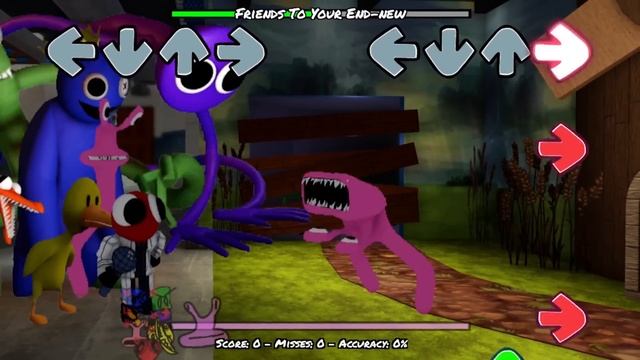 New Rainbow Friends VS ALL 3D Rainbow Friends Confronting Yourself ? FNF x Roblox Rainbow Friends смотреть онлайн