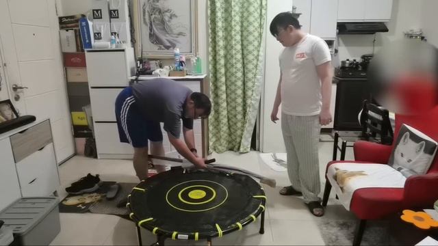 Domyos FitTrampo500 Trampoline | Unboxing & How to setup and use смотреть онлайн