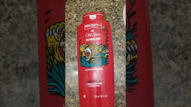 Old Spice BEARGLOVE Body Wash 709 ML ( 24 FL OZ )