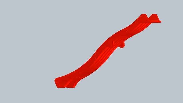 Горка объемная (Волновой скат) Veresk Roto Mold Plus. Длина 3,0 метра. смотреть онлайн