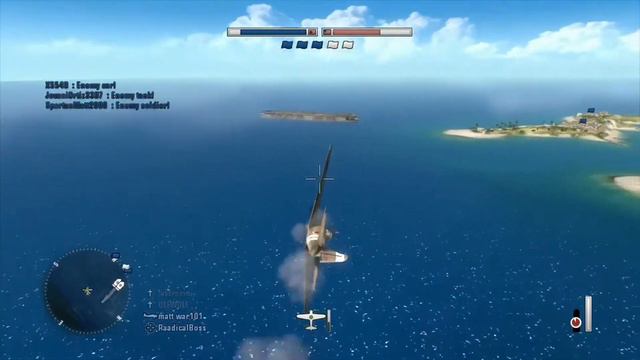 Battlefield 1943 - Wake Island Is A Masterpiece (Plane Gameplay) смотреть онлайн