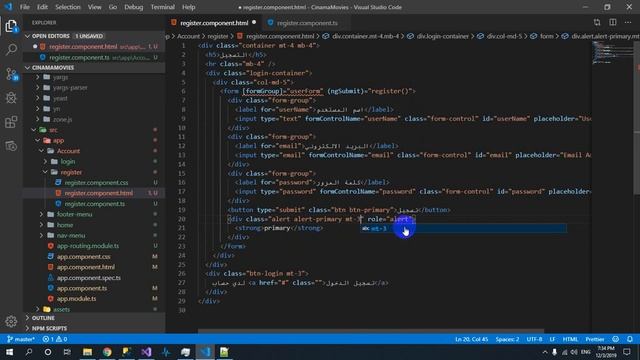 10- Angular 8 and ASP NET Core 3 API- Angular Form Builder смотреть онлайн