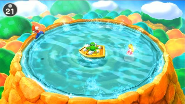 Mario Party The Top 100 Minigame - Yoshi Vs Peach Vs Mario Vs Luigi (Master Difficulty смотреть онлайн