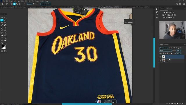 How To Jersey Swap In Photoshop | Step By Step + Helpful Tips! | Cal So Scoped смотреть онлайн