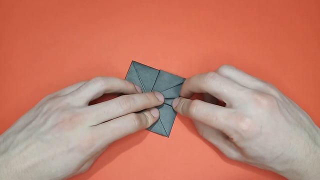 How to make a jumping frog out of paper. Origami frog. смотреть онлайн